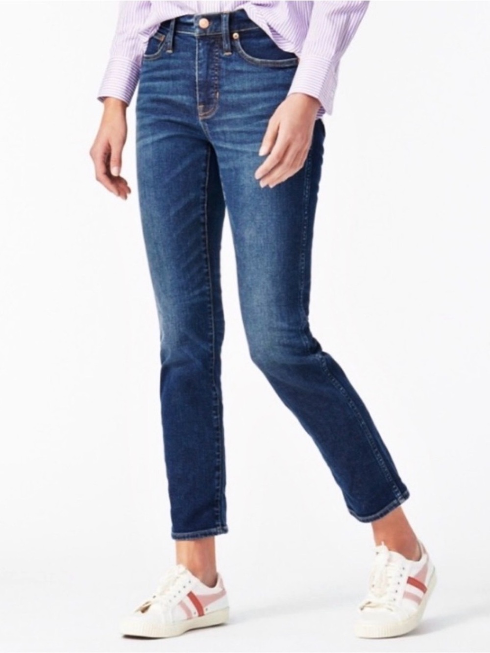 J Crew 9" Vintage Straight Jean in Bristol Wash 29